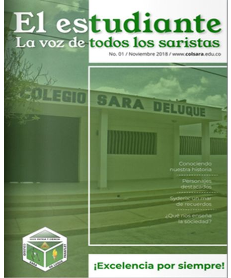 Revista Edición 1 Colegio Sara Deluque Panaflet