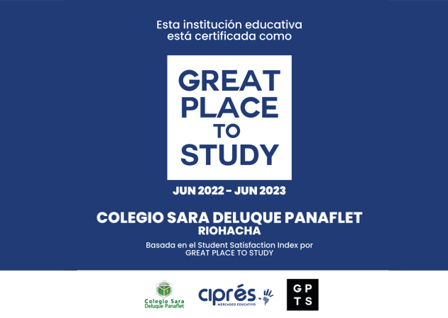 El Colegio Sara Deluque obtiene certificación internacional en felicidad Colegio Sara Deluque Panaflet